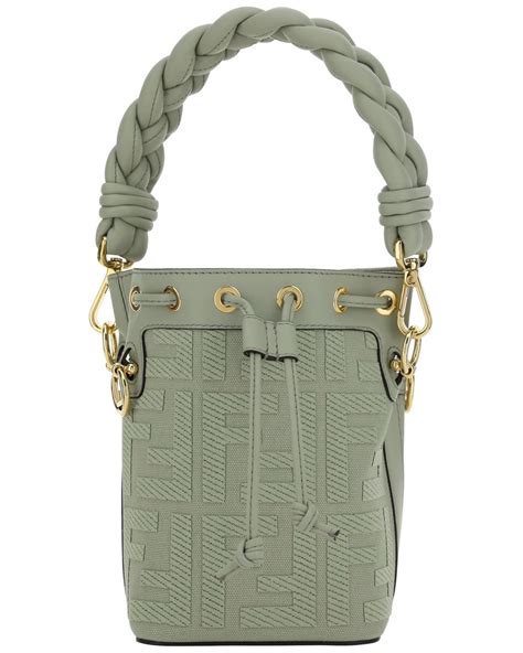 borsa secchiello verde fendi mon tresor|FENDI Mini Mon Tresor Bucket Bag .